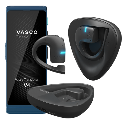 Vasco Translator V4 Cobalt Blue + E1