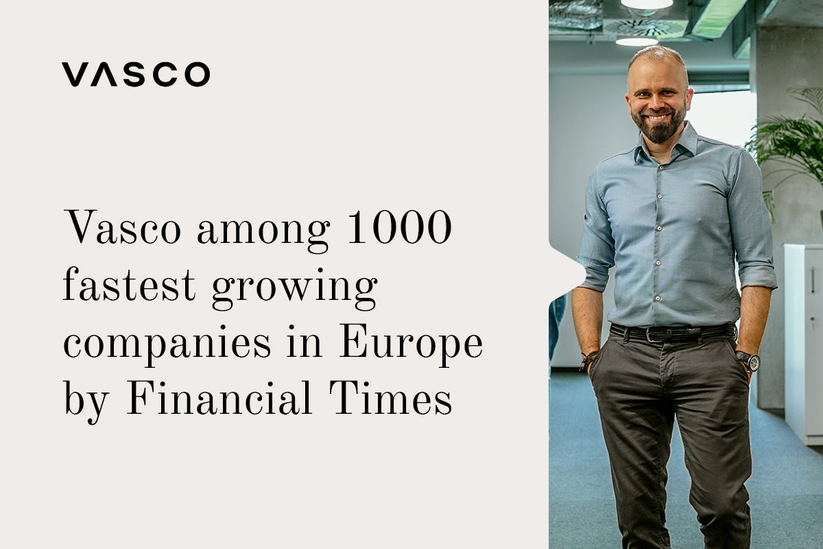 Vasco op de ranglijst Financial Times